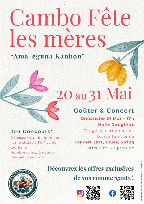 Cambo fête les mères Ama-eguna Kanbon Cambo fête les mères Ama-eguna Kanbon