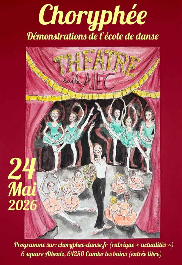 Démonstration de l'école de danse Choryphée