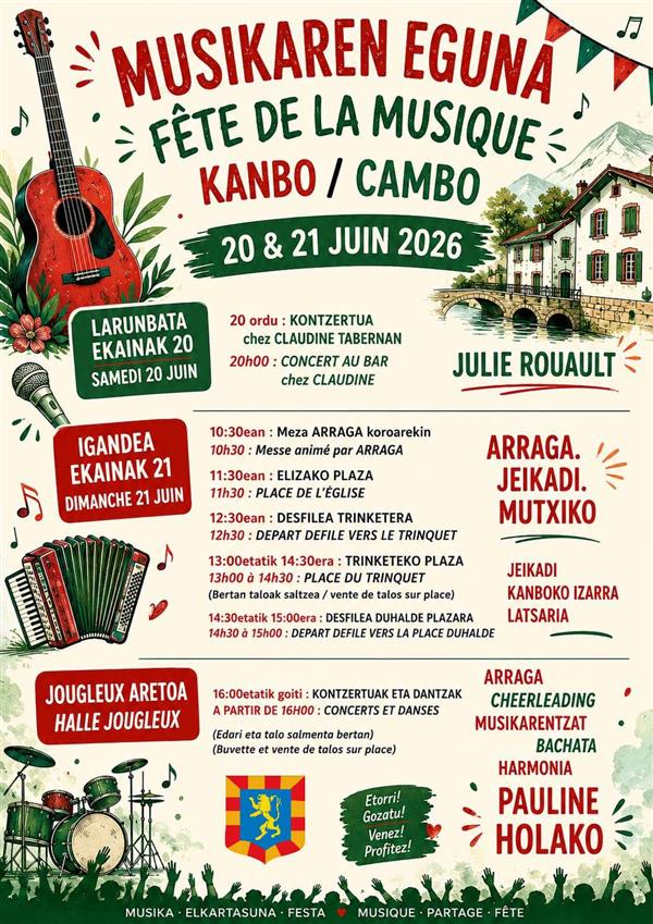 Fête de la Musique - Musikaren Eguna