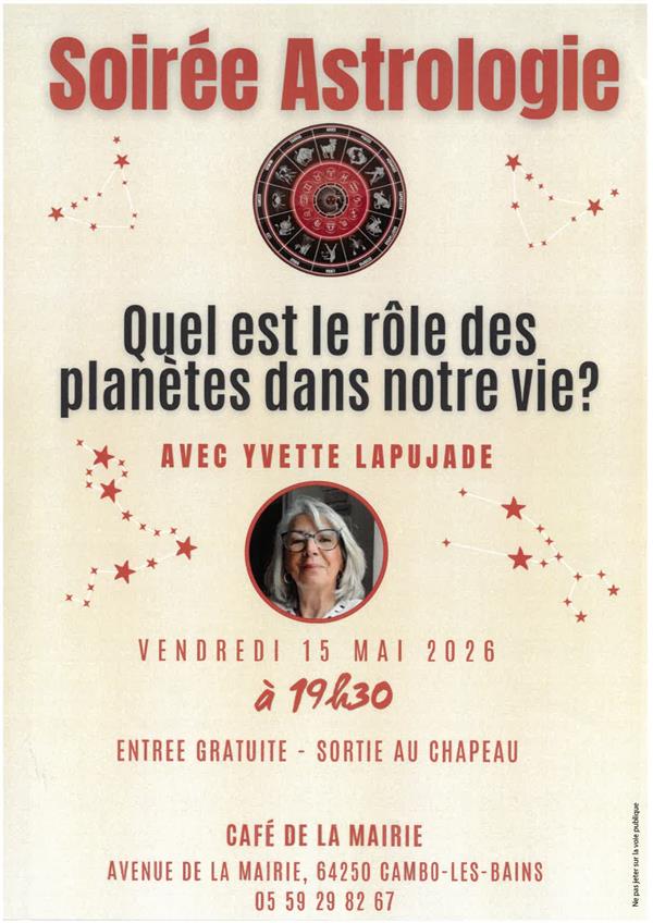 Soirée Astrologie