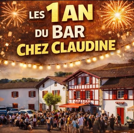 Les 1 an du bar Chez Claudine
